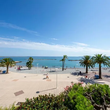 06k1 - Front Of The Sea-renovated-terraceparking Saint-Laurent-du-Var